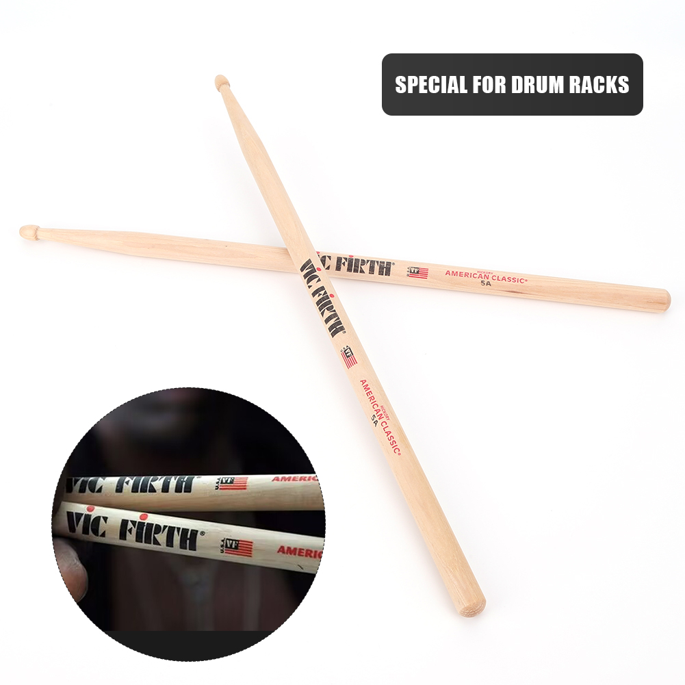 Drum Stick 5A - 2Pcs Drumsticks 5A/7A Wood Tip Drumsticks