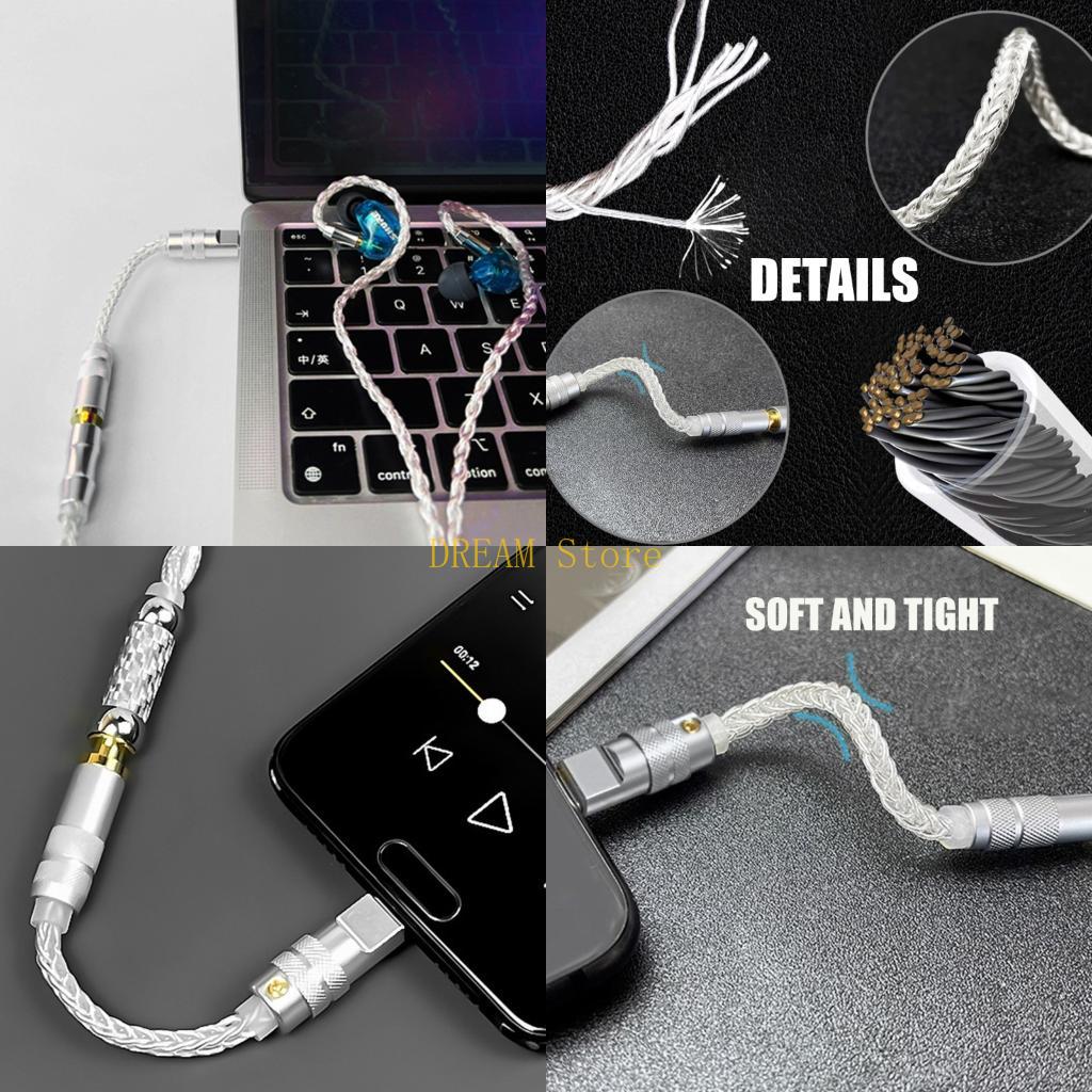 Audio Music Best - 11cm USB C to 3.5mm Cable