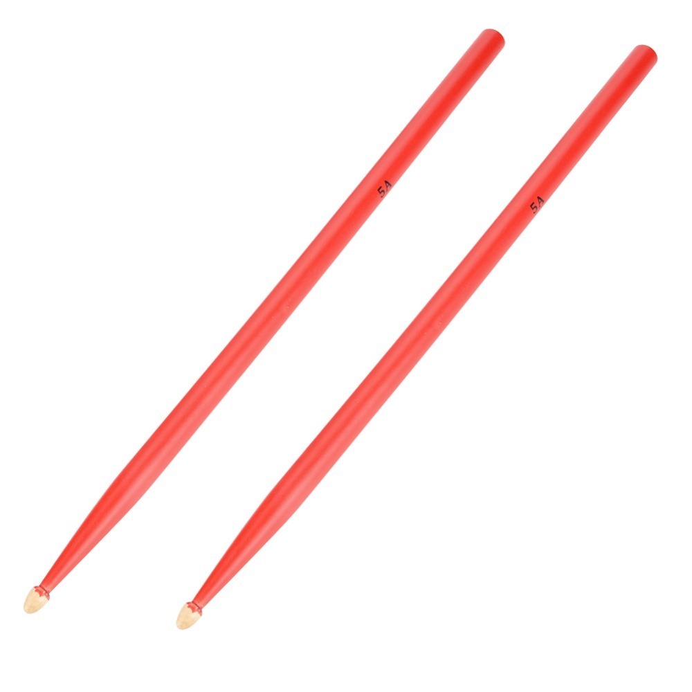​5A Drum Sticks Black /Red Smo - Drum Stick 5A 评论和价格