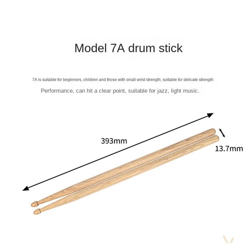 1 Pair Classic 5A/7A Drum Stic - Drum Stick 5A 评论和价格