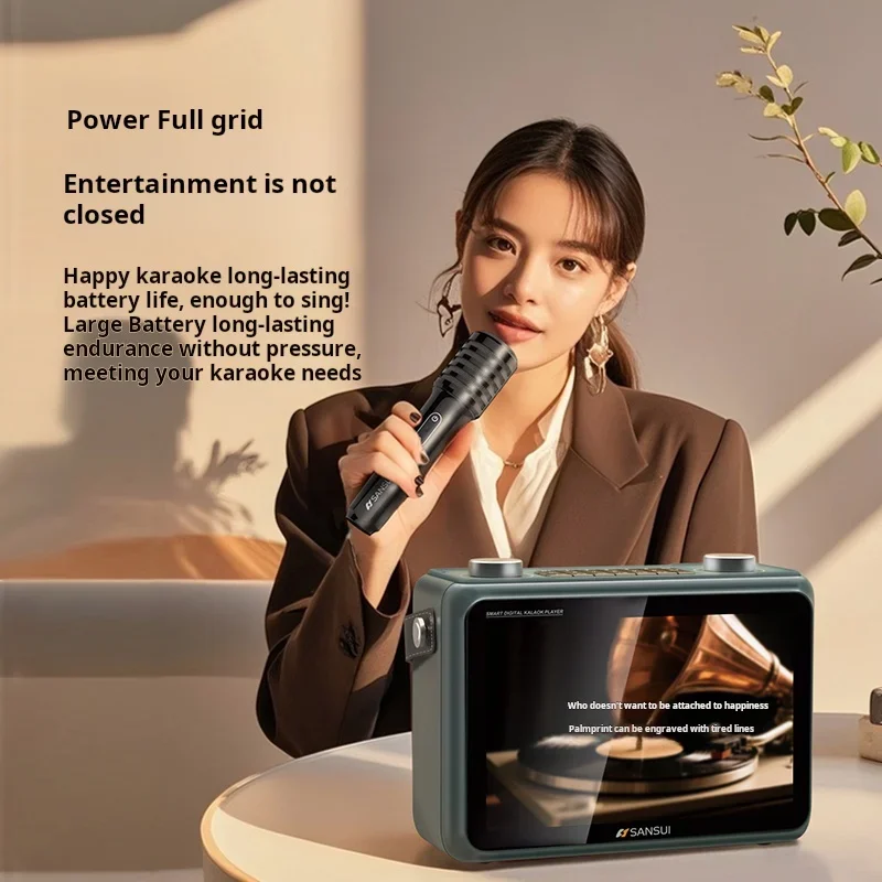 SANSUI K115 LED Screen 10.1-in - Audio Music To Lyrics 评论和价格