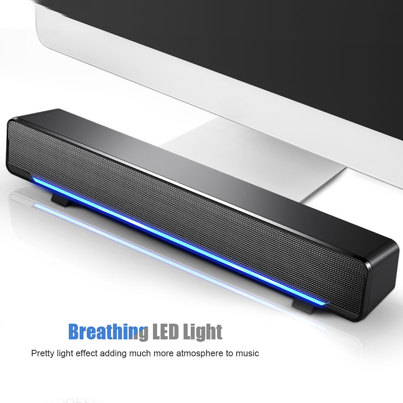 Portable Soundbar USB Wired St - Audio Music Player Pc 评论和价格
