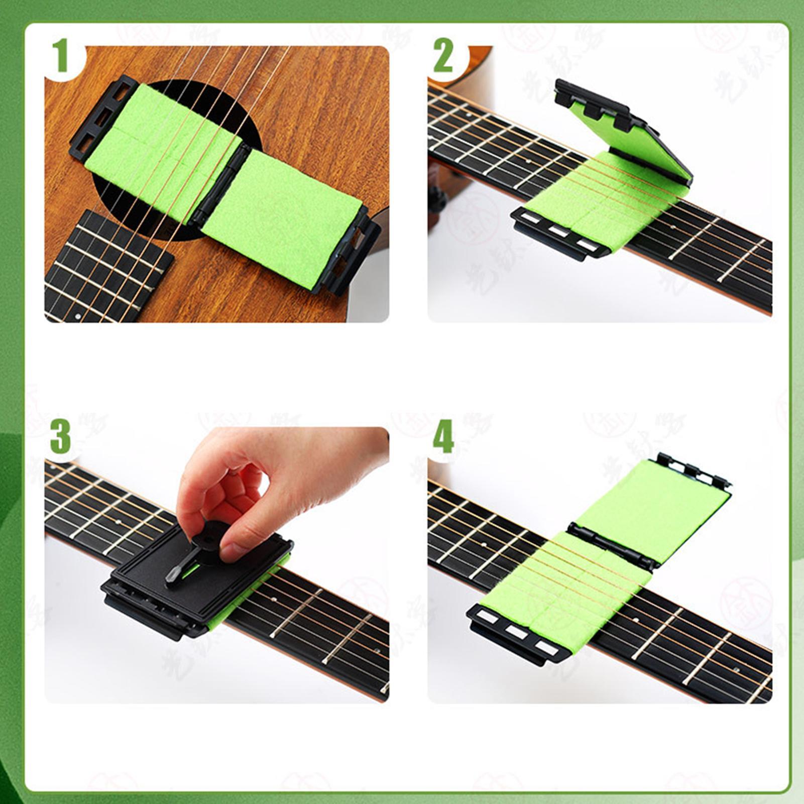 Guitar String Cleaner Cloth Gu - Audio Music Cleaner 评论和价格