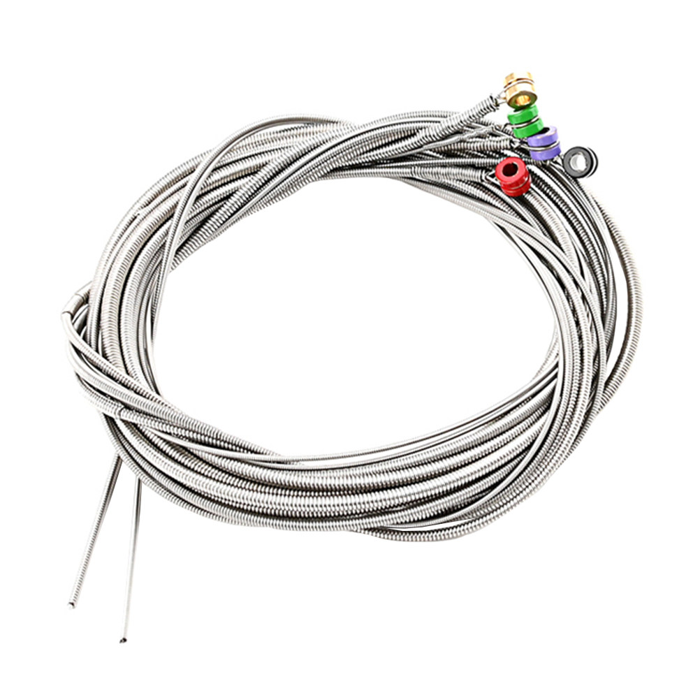 1Set Stainless Steel Bass Stri - Bass Guitar Strings 评论和价格