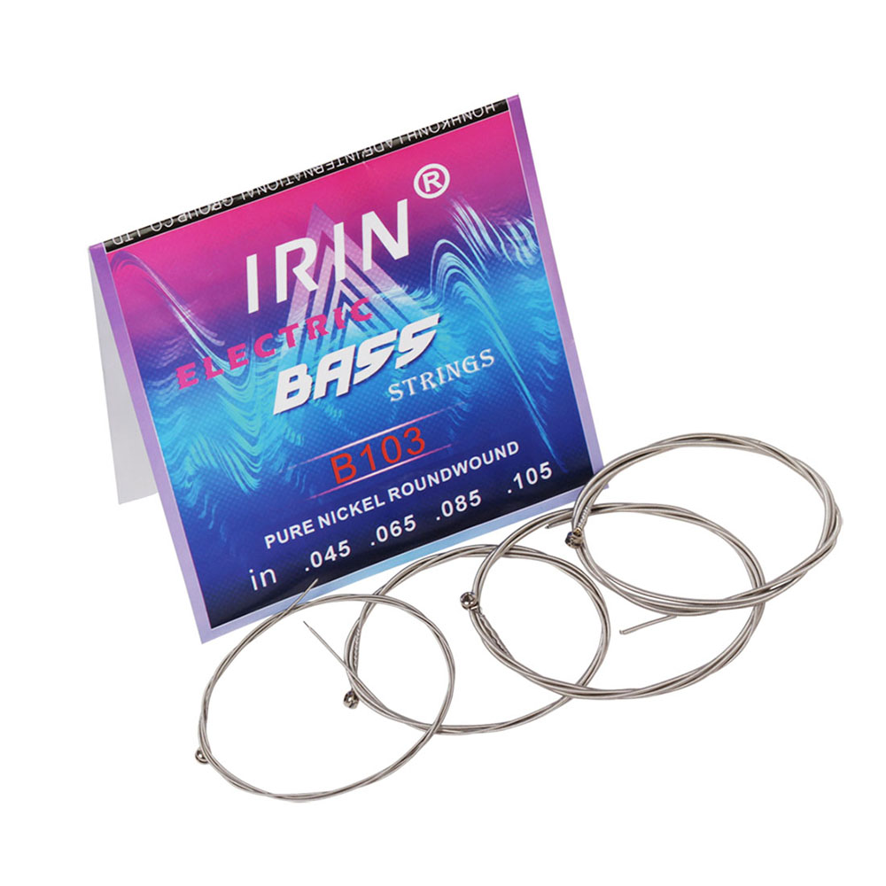 IRIN 4Pcs  4-String Bass Guita - Bass Guitar Strings 评论和价格