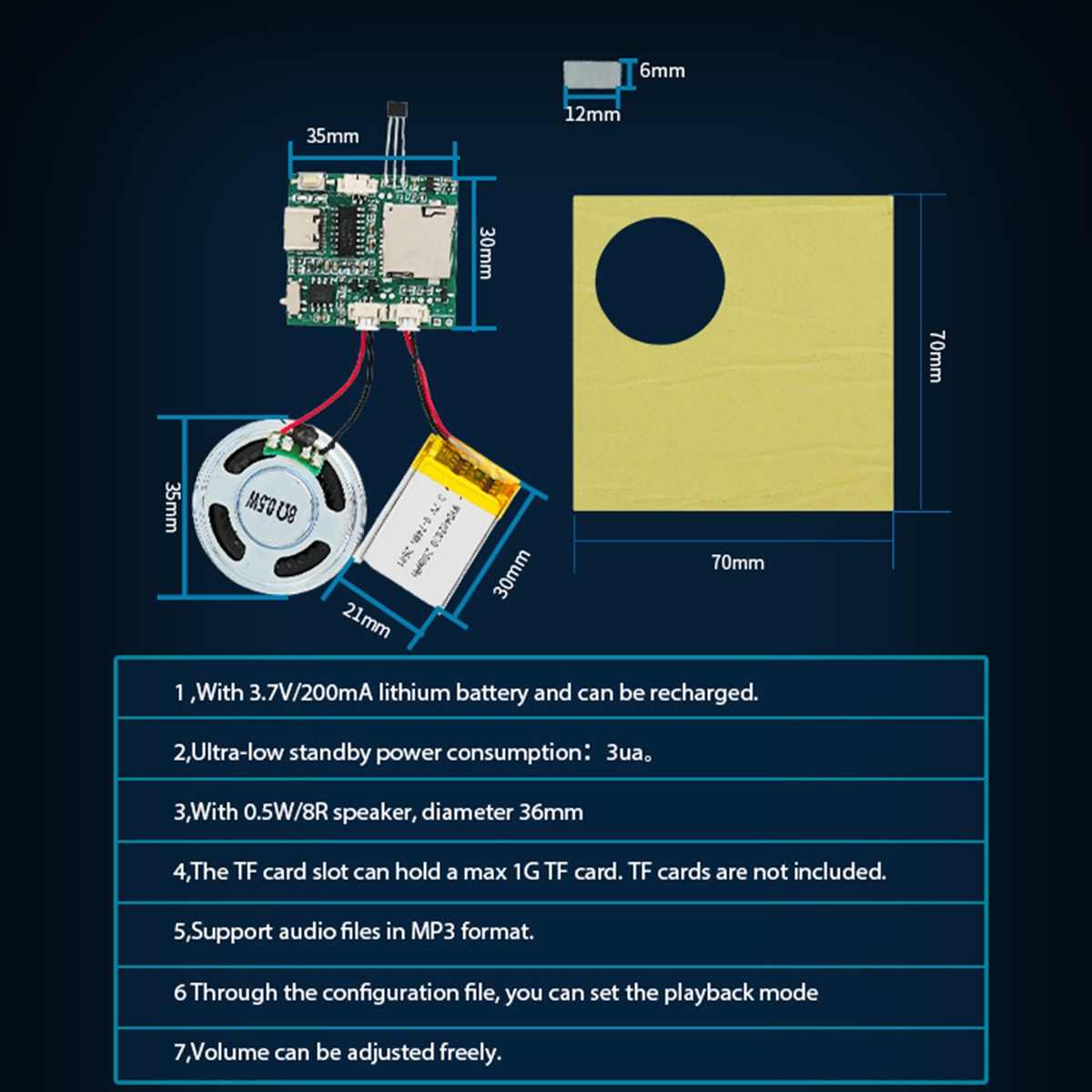 Programmable Sound Recorder Mo - Audio Music Free Download 评论和价格