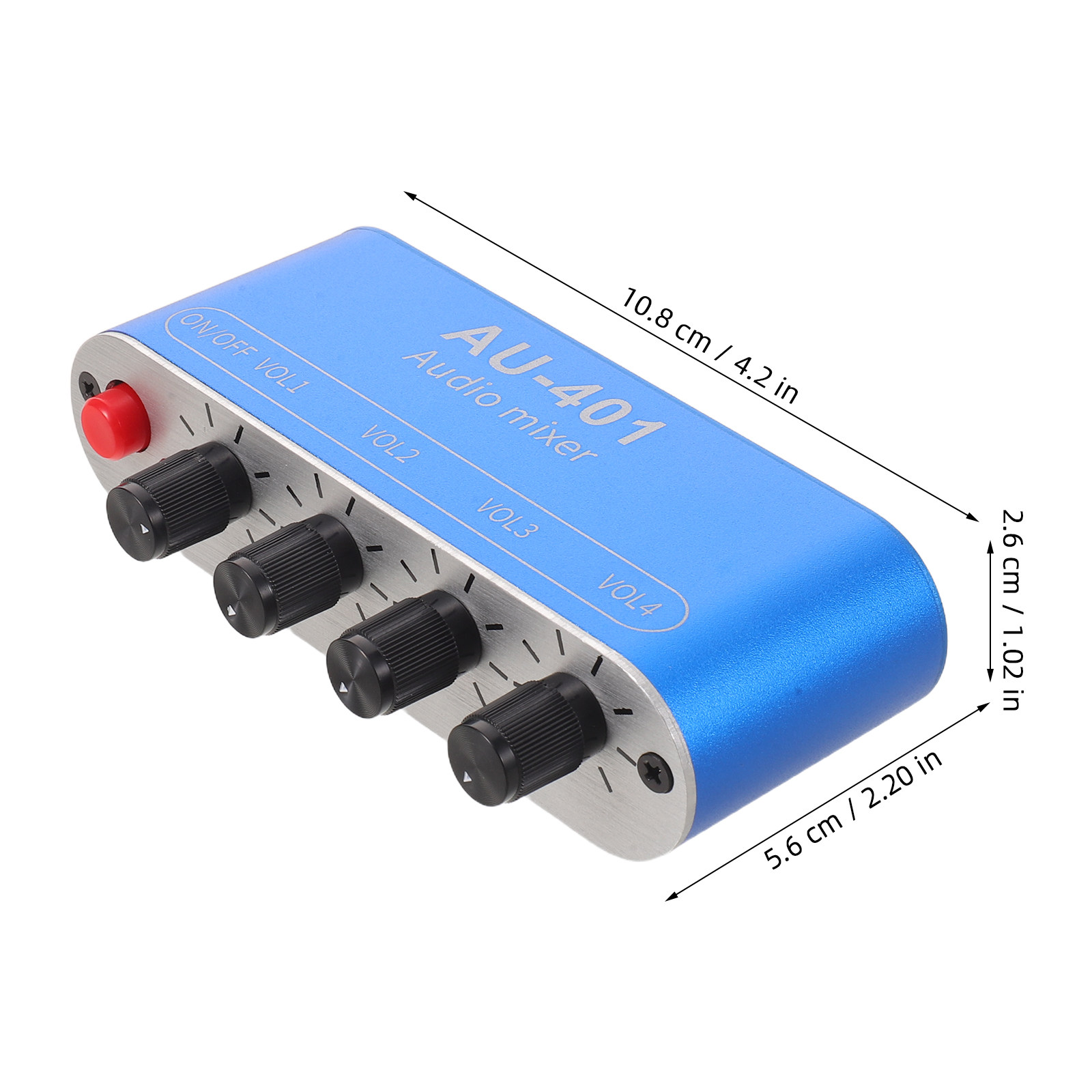 4 Channel Audio Mixer Compact  - Audio To Music 评论和价格