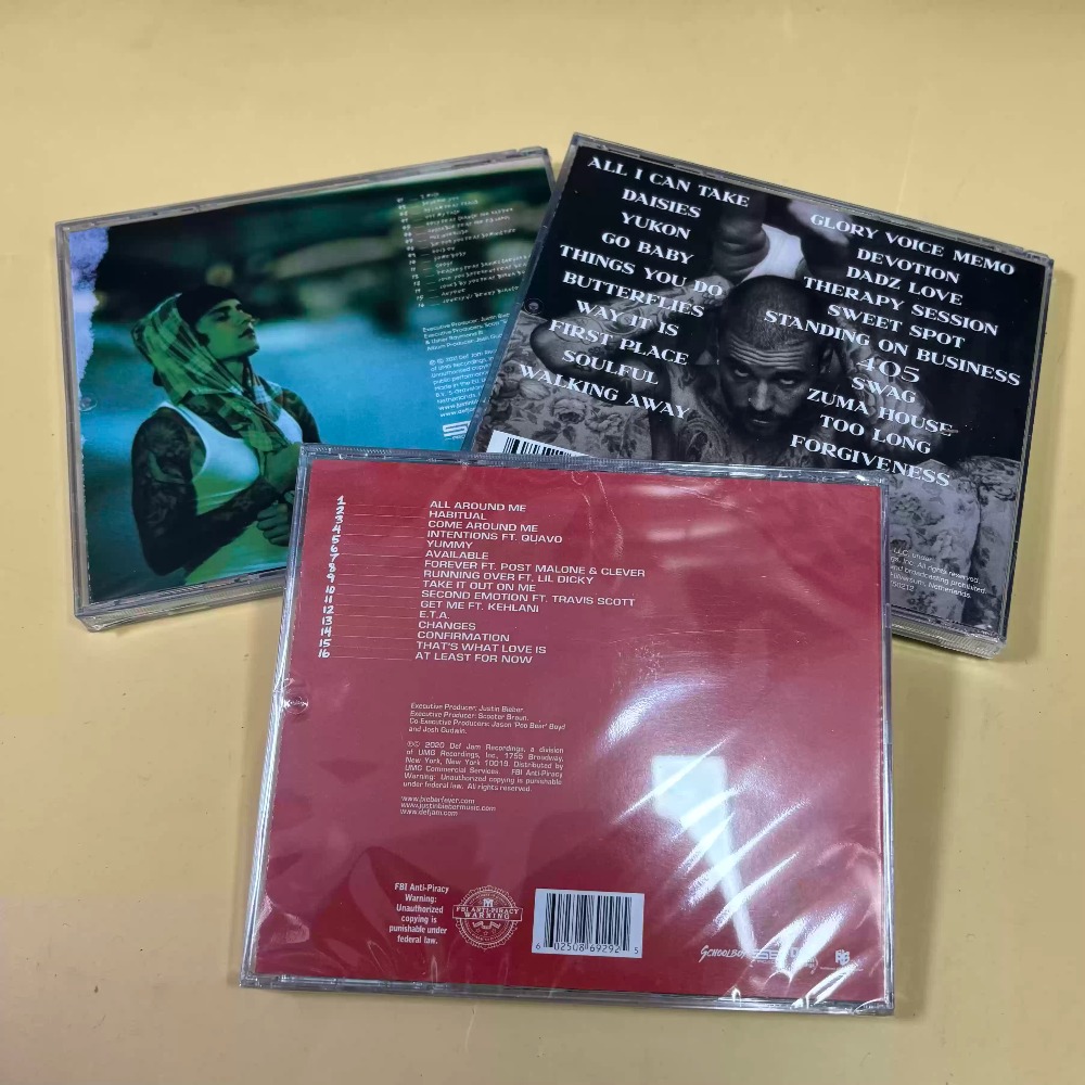 CD 'Justice', 'Changes', 'Swag - Audio To Music 评论和价格