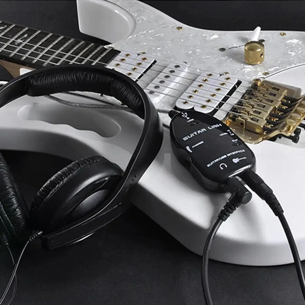 Electric Guitar to USB Interfa - Audio Music Player Pc 评论和价格