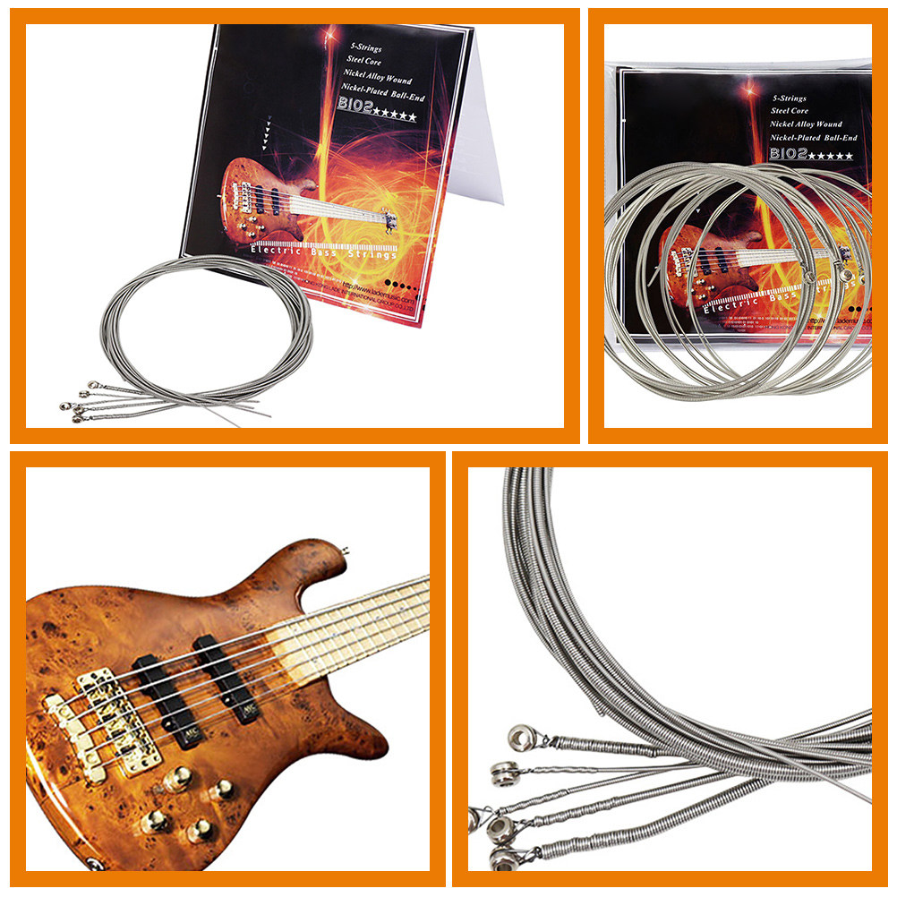 1pcs Electric Bass Strings 5-S - Bass Guitar Strings 评论和价格