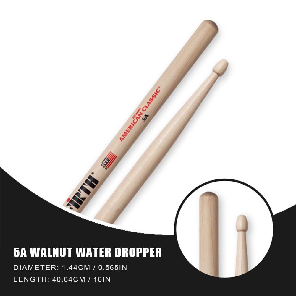 1-5Pair Drumsticks 5A/7A Hicko - Drum Stick 5A 评论和价格