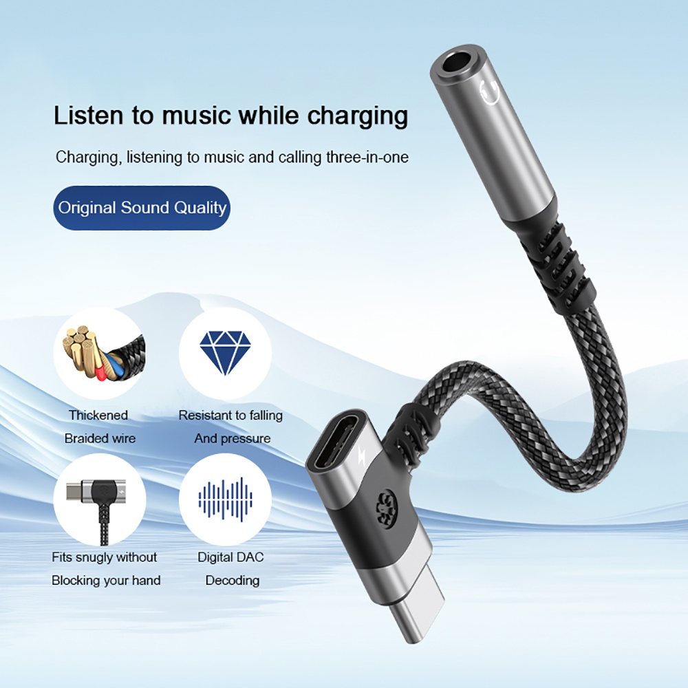 2 in 1 Type C OTG Splitter Ada - Audio And Music Splitter 评论和价格