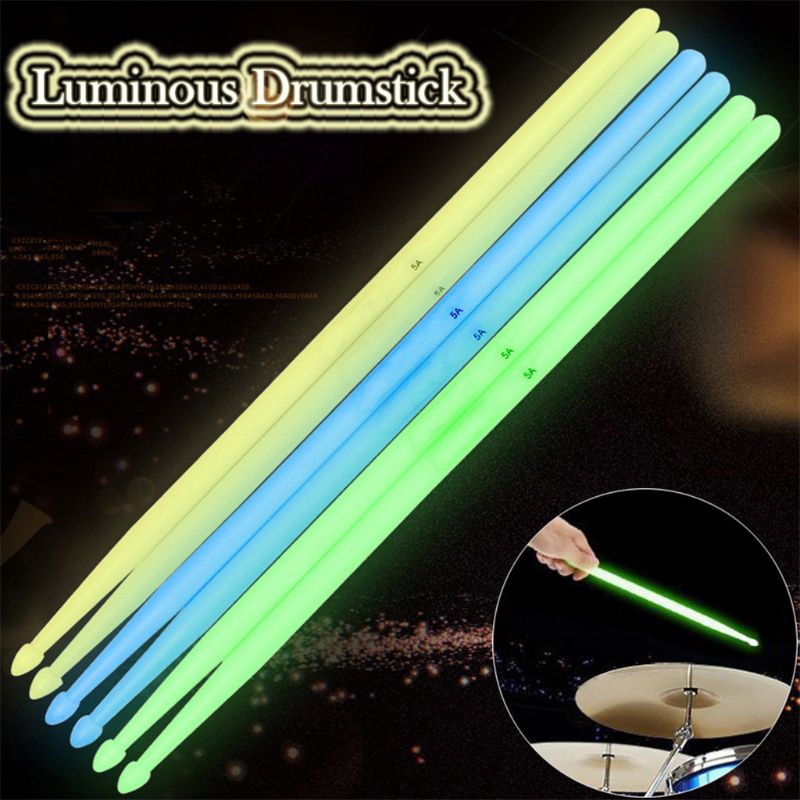 5A Glow-in-the-Dark Drumsticks - Drum Stick 5A 评论和价格