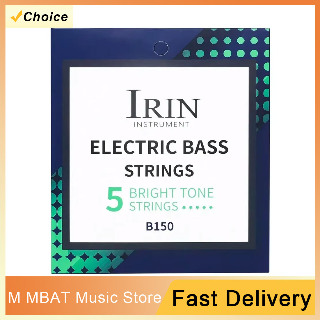 M MBAT Electric Bass Guitar 5  - Bass Guitar Strings 评论和价格