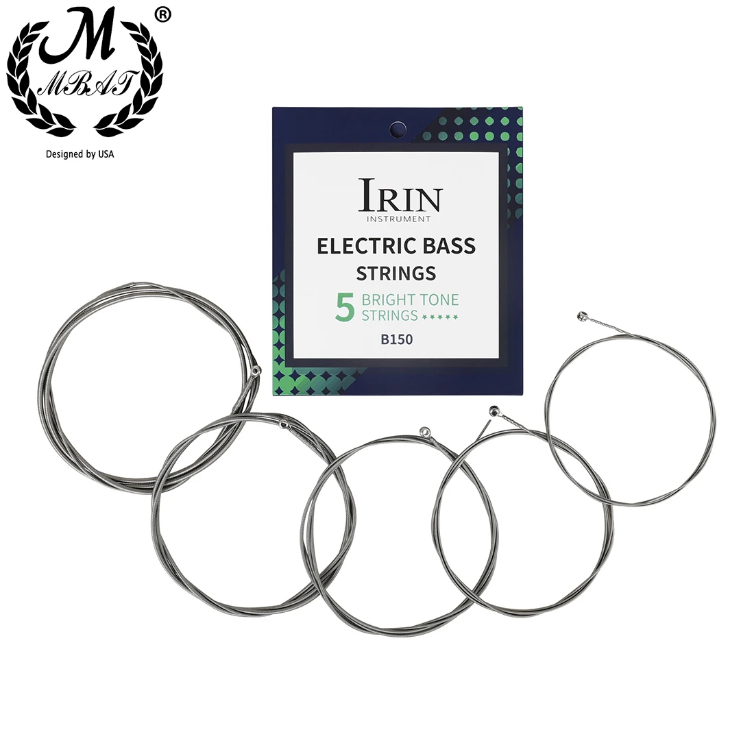M MBAT Electric Bass Guitar 5  - Bass Guitar Strings 评论和价格