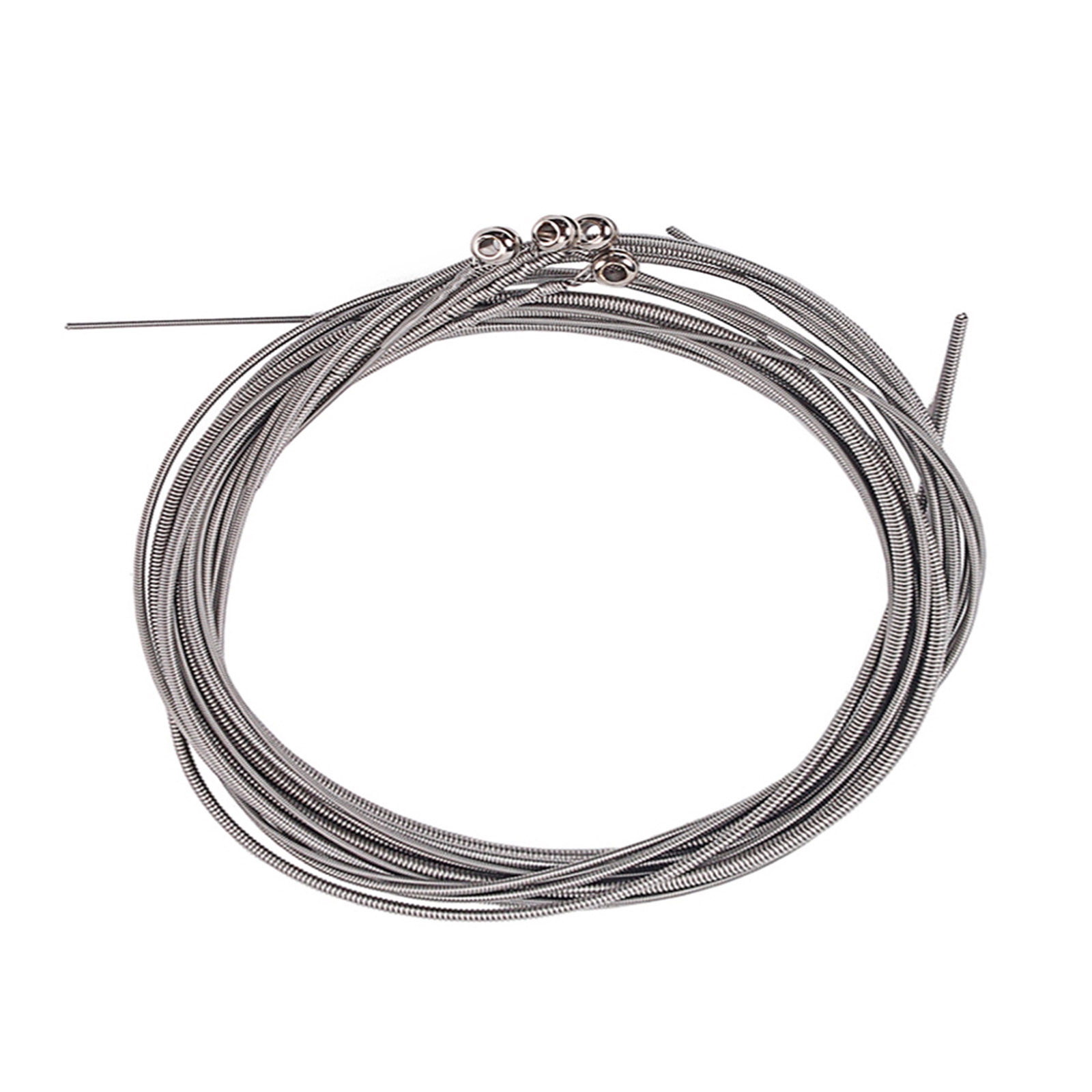 4Pcs Professional Stainless St - Bass Guitar Strings 评论和价格