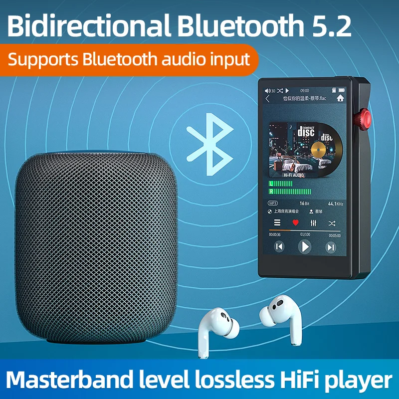 Best Seller HiFi MP3 Player Wi - Audio Music Best 评论和价格